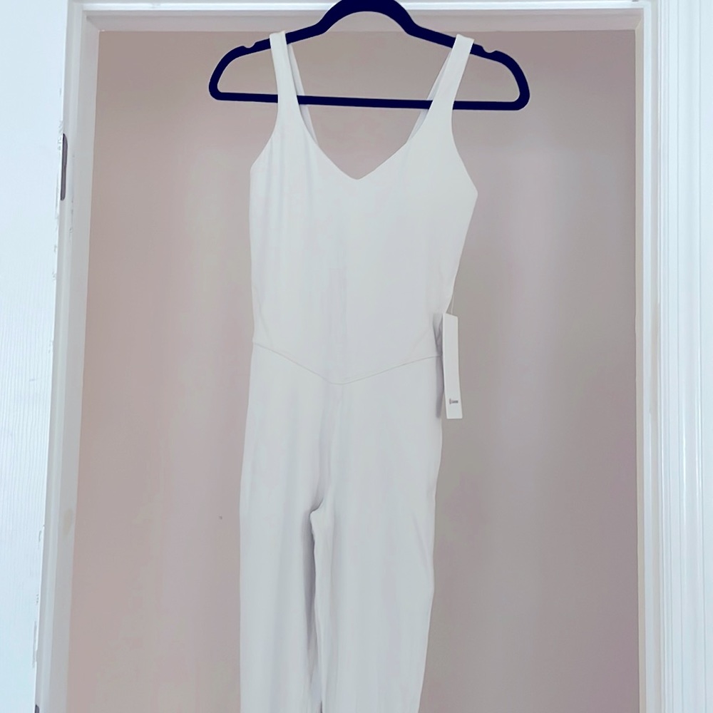 Lululemon Align Ribbed Bodysuit in White